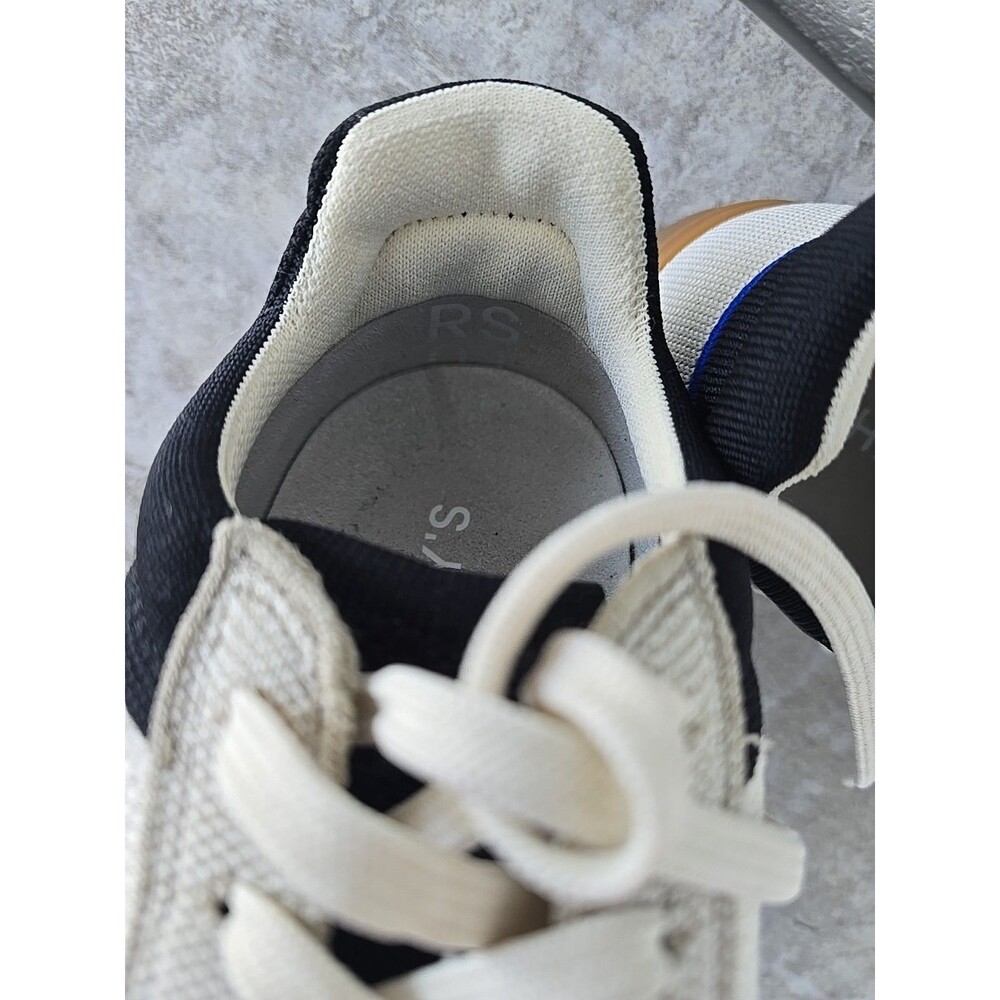 Rothy’s The RS01 Sneaker Men’s Size 8 Panther White Black Knit Casual Low Top - Picture 14 of 16